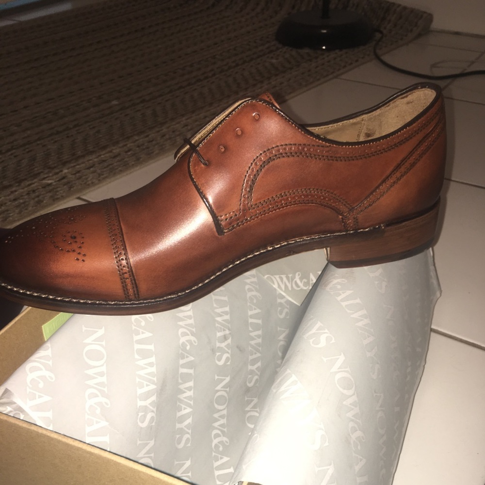 Brand New, Never Worn Cap Toe Dress Shoe